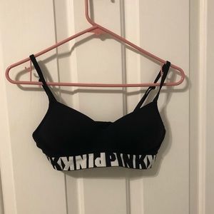 Supportive PINK sports bra